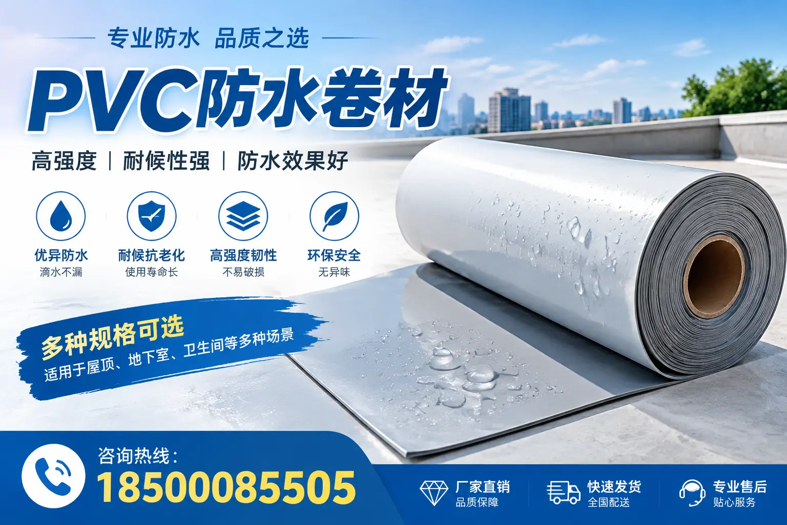 选用PVC防水卷材时需要避开的常见误区,特别是在北京