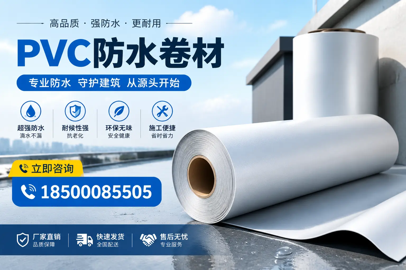 如何评估PVC防水卷材的性价比？北京消费者必看